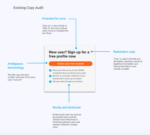 daily ux writing challenge