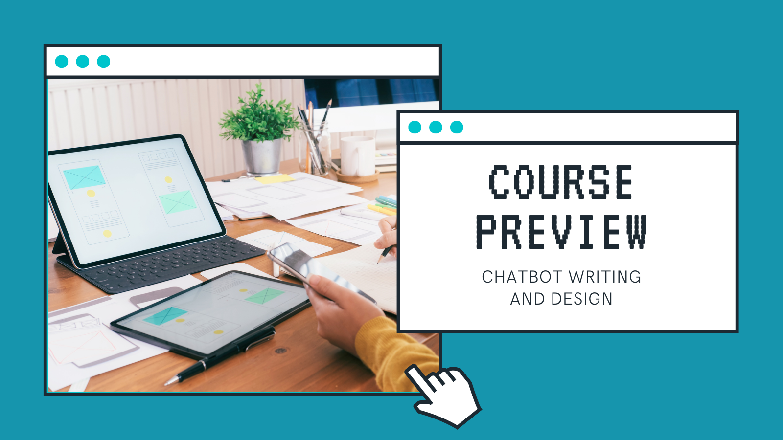 Curso de CHATBOT - 𝗟𝗘𝗖𝗖𝗜𝗢𝗡 𝟱: 𝗧𝗘𝗫𝗧𝗢𝗦, 𝗧𝗬𝗣𝗜𝗡𝗚 𝗬  𝗣𝗥𝗘𝗩𝗜𝗘𝗪