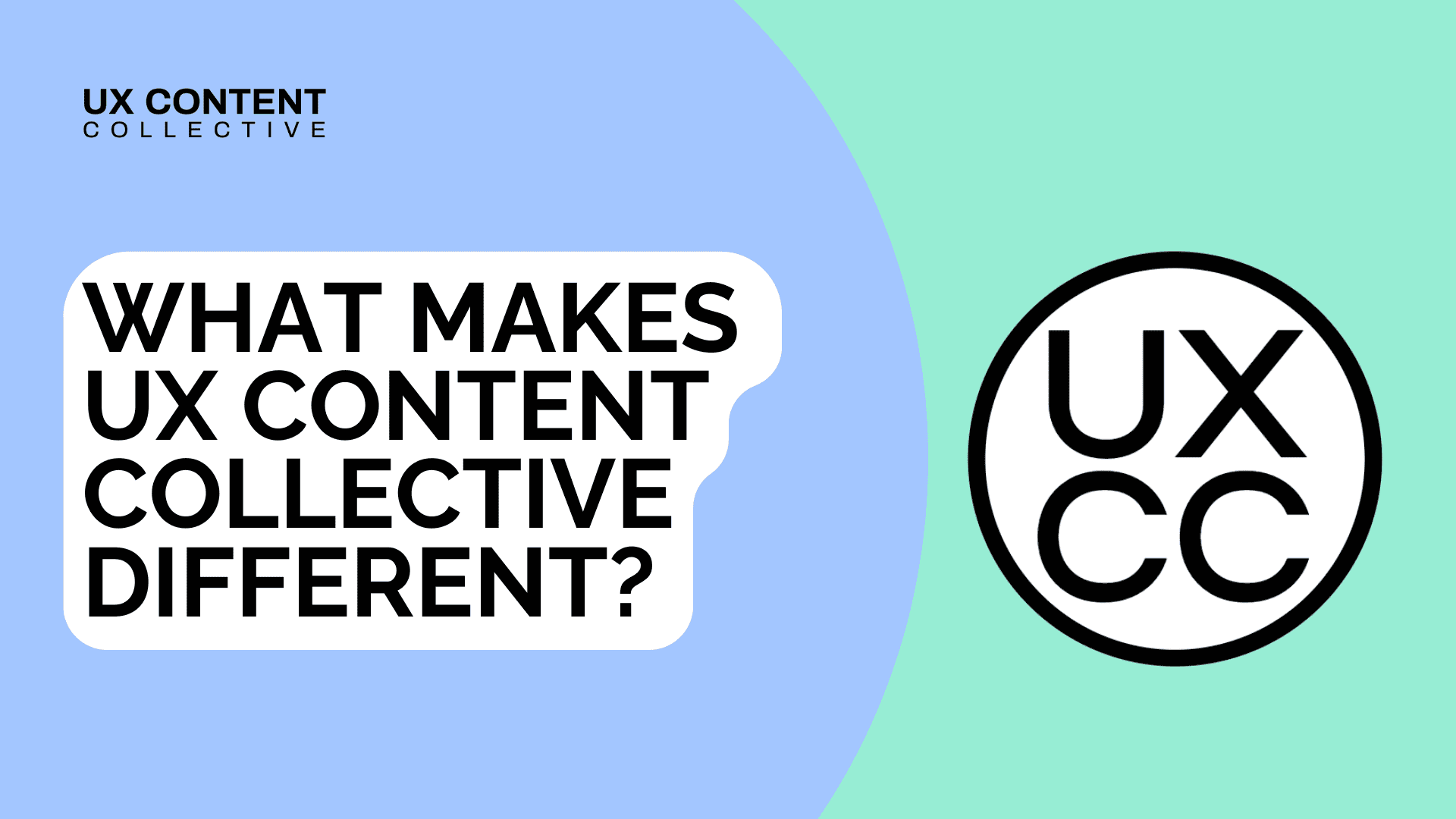UX Content Collective vs others…what makes us different?