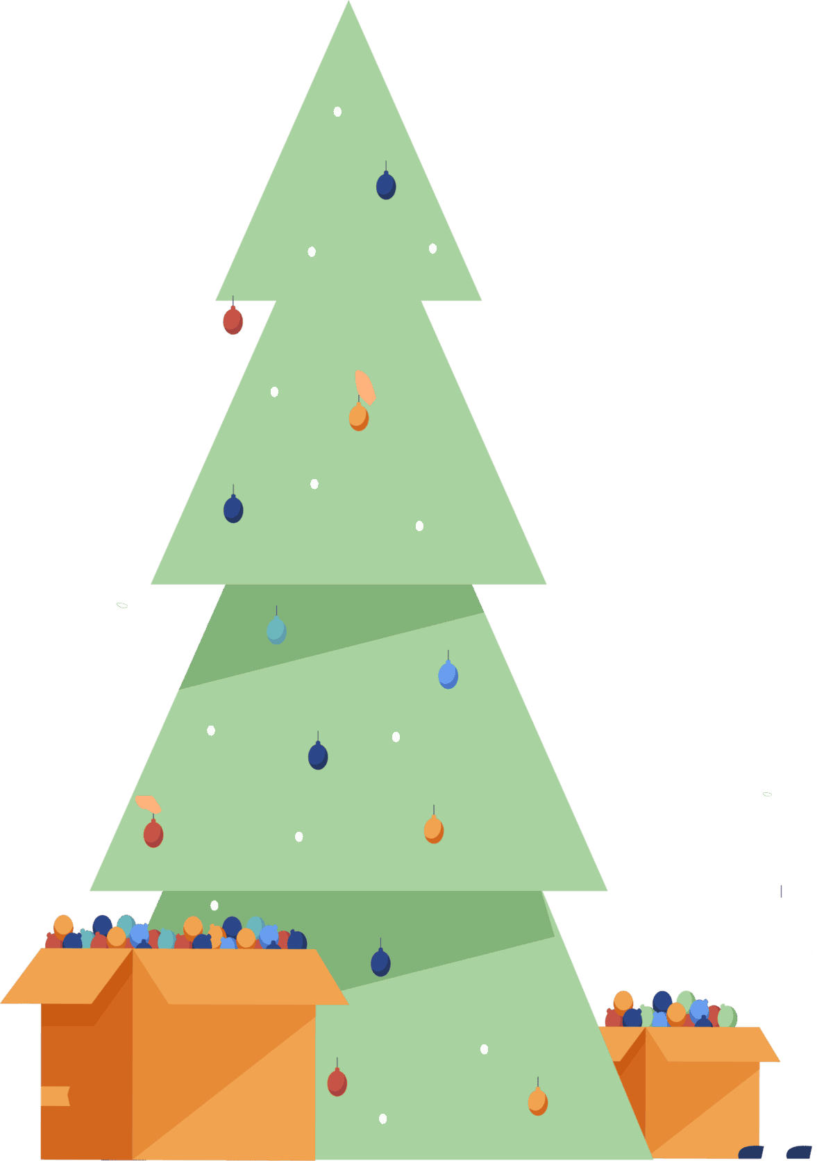 A Christmas tree