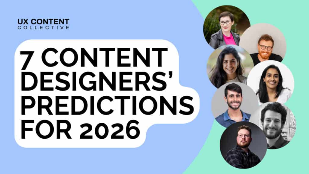 7 content designers' predictions for 2026