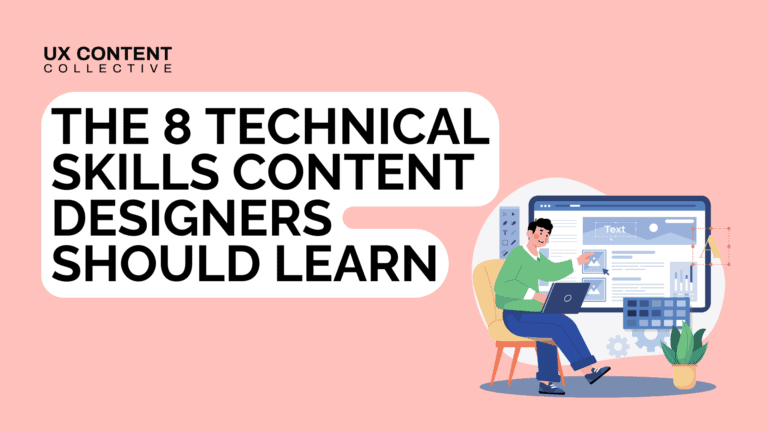 The 8 technical content design skills you should learn