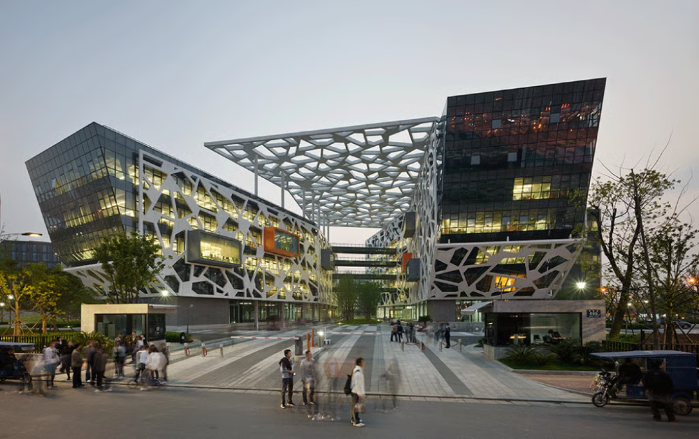 Alibaba Group Holding’s 150,000-square metre headquarters in Hangzhou.